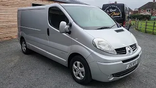 Renault Trafic Sport LWB  start and walkaround