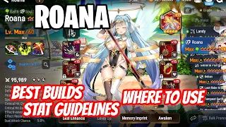 Roana - Best Builds, Stat Guidelines, Where to Use - Epic Seven