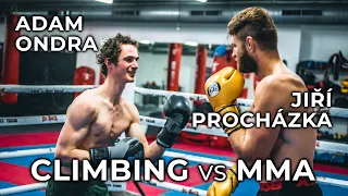 MMA Champion Jiří Procházka ✊ vs Pro Climber Adam Ondra | Mixit