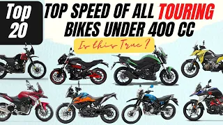 Top 20 Rank List | Fastest Touring bike under 400 CC | Don't attempt to Check