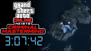 GTA Online: Criminal Mastermind Speedrun in 3:07:42