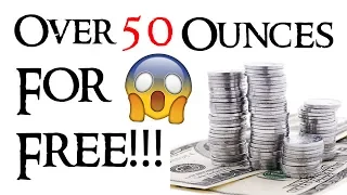How I Got Over 50 Ounces of Silver FOR FREE!!!!