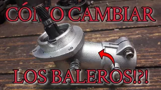 (RDMJ): PARTE#1.Cómo Cambiar Los Rodamientos (BALEROS ) De La Transmisión de tu Debrozadora?!