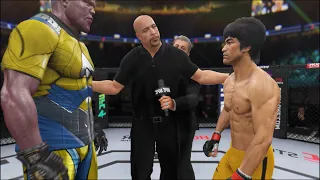 Thanos vs. Bruce Lee - Crazy UFC 👊🤪