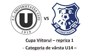 Juniori U14 An Competitional 2023/2024 (Universitate Cluj vs Farul Constanta) repriza 1