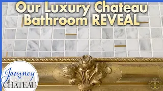 COMPLETING a Beautiful en Suite Guest BATHROOM, Chateau RENOVATION - Journey to the Château, Ep. 139