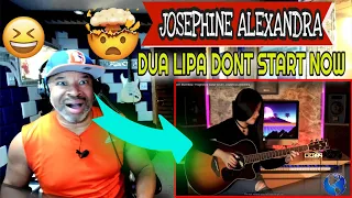 Josephine Alexandra   Dua Lipa Don't Start Now (Fingerstyle Guitar Cover) - Producer Reaction