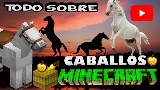 COMO DOMESTICAR, REPRODUCIR, CURAR, ETC -CABALLOS- EN MINECRAFT 1.19.+ (Rápido y Sencillo)