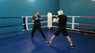 Вольный бой Власа с Омаром из Зала бокса Колодия