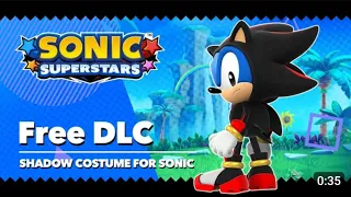 Sonic Superstars: Shadow Costume!