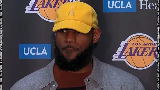 LeBron James Postgame Interview - Hawks vs Lakers | January 6, 2023 NBA Season