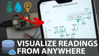 Visualize Your Sensor Readings from Anywhere in the World (ESP32/ESP8266 + MySQL + PHP)