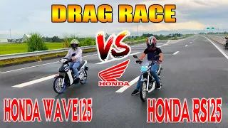 Honda Wave 125 vs Honda RS125 | Drag Race