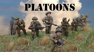 Platoons - a natural unit size for a modern army