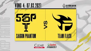 Saigon Phantom vs Team Flash - Vòng 4 ngày 2 [07.03.2021] | ĐTDV mùa Xuân 2021