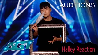 Yu Hojin Will Leave You Speechless With His Unbelievable Magic -  AGT 2022- Halley reaction