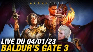 VOD ►J'AI CRAQUÉ ... NOUVELLE RUN Baldur's Gate III ! avec M4F & Eventis - Live du 04/01/2023