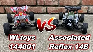 Heads-up: WLtoys 144001 vs. Associated Reflex 14B