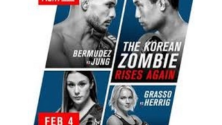 UFC Fight Night : Bermudez vs Korean Zombie - Live Play by Play & Fight Analysis