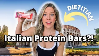 Best European Protein Bars ? || Nutritionist Reviews Italian Protein Bars || USA vs Italy