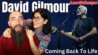 David Gilmour - Coming Back To Life (Live At Pompeii) (REACTION) with my wife