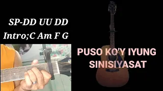 Puso Ko'y Iyong Sinisiyasat-Guitar Chords And Lyrics Tagalog worship