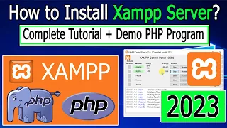 How to install Xampp Server 8.2 on Windows 10/11 2023 update | PHP 8.2 | Run PHP program in xampp