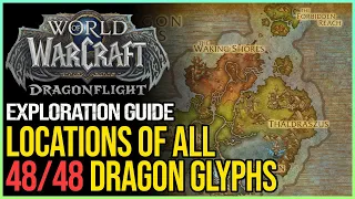 All Dragon Glyph Locations WoW Dragonflight