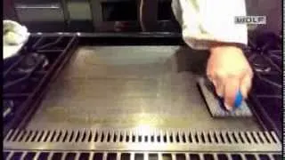 How to clean a Wolf Griddle