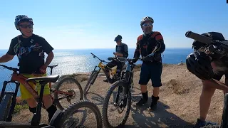 Sortie vtt xc à leucate (11) le 13-06-2021