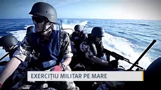 Exercițiu militar pe mare - Dobrogea Tv