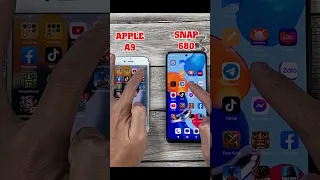iPHONE 6S vs Xiaomi Redmi Note 11 Global Antutu Benchmark Speed Test #shorts