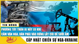 Phương Tây thân ai nấy lo khi cấm vận Nga, dân phải vào rừng đốn củi để sưởi ấm.Xung đột Nga Ukraine