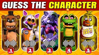 Guess The FNAF Character by Voice & Emoji - Fnaf Quiz | Five Nights At Freddys| Chica, Freddy, Foxy