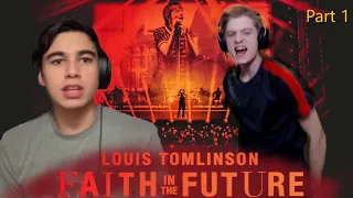 Two Lads React to Faith In The Future by Louis Tomlinson | Part One