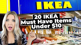 20 IKEA Must Have Items Under $10...All NEW IKEA 2021