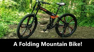 Cyrusher FR100 Folding Full Suspension Mountain Bike...!
