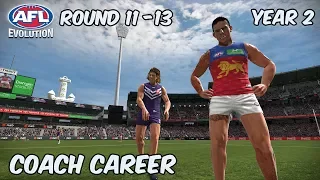 The Death & Resurrection of the Brisbane Lions - AFL Evolution: Coach Career - Round 11-13 (Year 2)