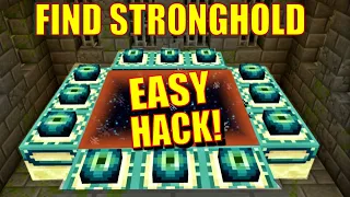 Easiest way to Find a STRONGHOLD in Minecraft 1.20! (How to Find Strongholds in Minecraft)