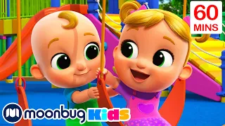 🤗 Yes Yes Playground Song KARAOKE 😃| BEST OF LITTLE WORLD | Sing Along With Me! | Moonbug Kids Songs