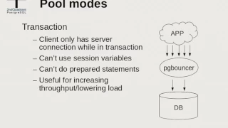 PgBouncer Connection Pooling and Routing