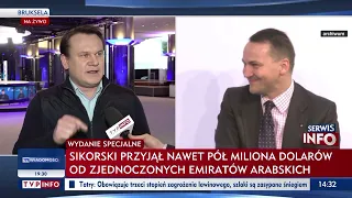 Tarczyński: Sikorski powinien przedstawić dowody pracy – co zrobił za te pół miliona