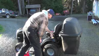 Retrofitting gas can safety nozzle with an EZ-pour replacement spout