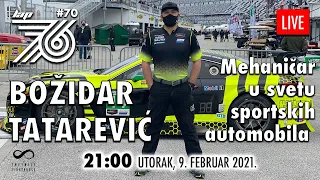 Lap 76 #70 | IMSA/NASCAR iza kulisa - Božidar Tatarević: mehaničar u svetu sportskih automobila + F1
