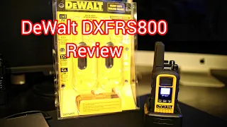 DeWalt DXFRS800 FRS Two-way Radios
