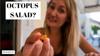 EP 29: MUST TRY CROATIAN FOOD | Cevapcici and Octopus Salad!