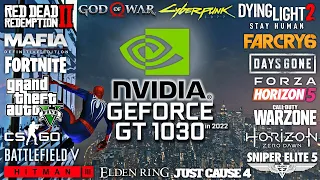 GeForce GT 1030 in 2022 - Test in 25 Games