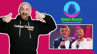 Ruben Reacts to Сергей Лазарев и Влад Топалов - Новый год. "Главный Новогодний Концерт"