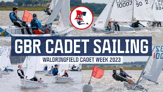 GBR Cadet Sailing - Waldringfield Cadet Week 2023