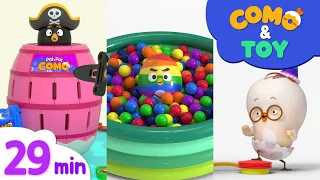 Como | Ball Pit Show + More Episode 29min | Learn colors and words | Como Kids TV